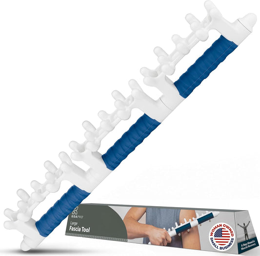 ELITE Fascia Massage Tool Large - Humantouch 3.0 - Mimic Natural Myofascial Release & Alleviate Tension with Manual Trigger Point Deep Tissue Cellulite Massager Tool for Neck Back Legs & Full Body